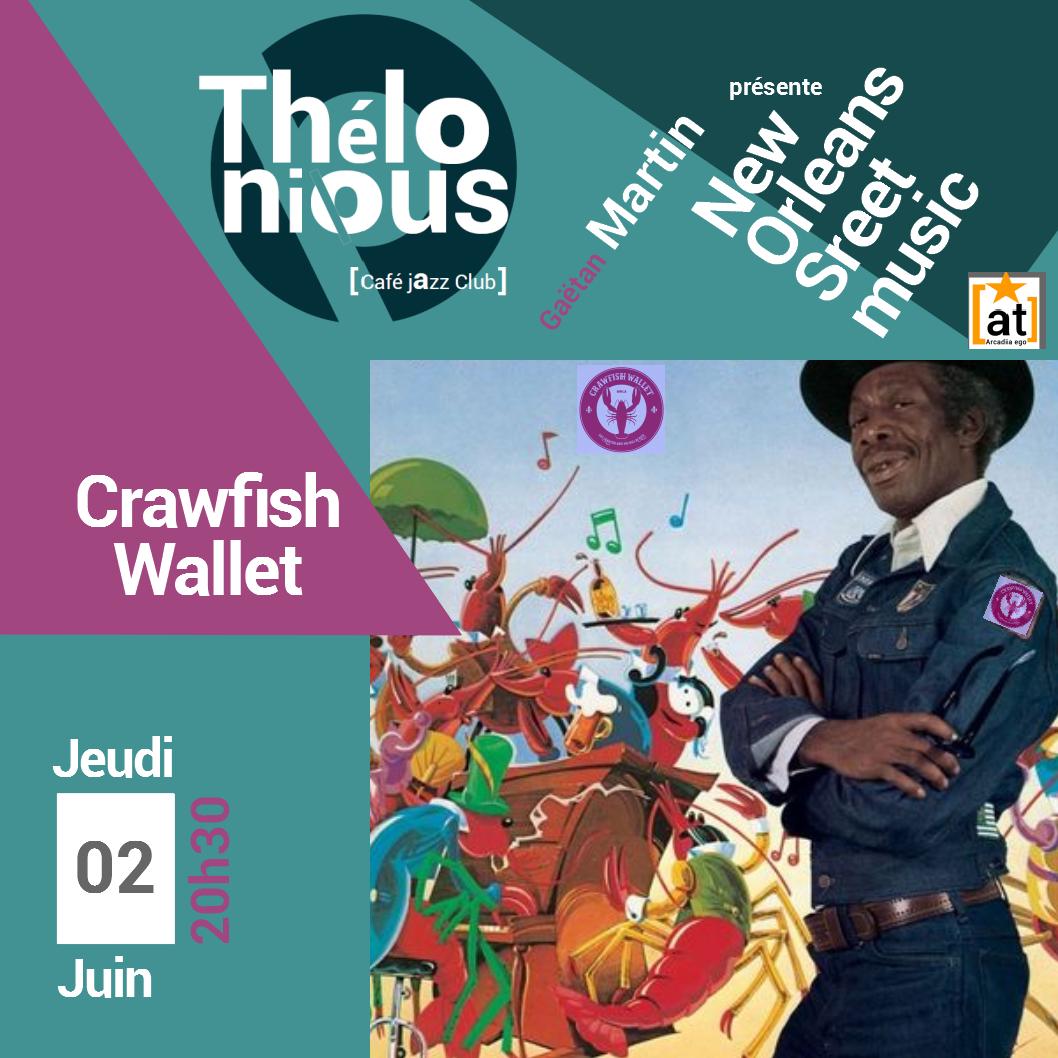 crawfish wallet juin 22