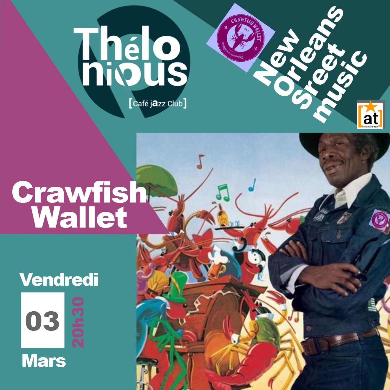 Crawfish wallet mars 23